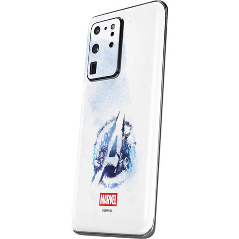 Marvel Avengers Blue Logo Galaxy S20 Ultra 5G Skin